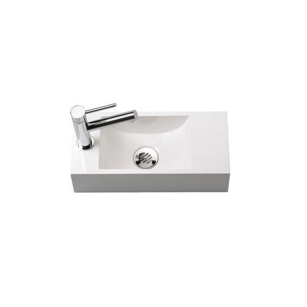 Waschtisch Mineralguß BW 231 rechts B350xT200xH130