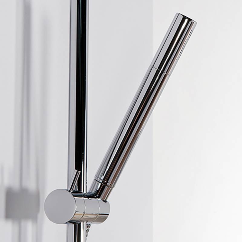  Steinberg Serie 100 Brausegarnitur mit Stabhandbrause und Kunststoffbrauseschlauch, chrom