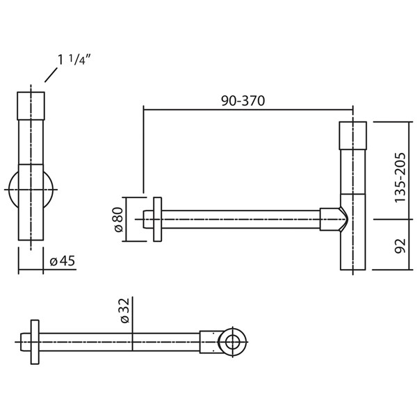 Alape SI.2 8306000 verchromt