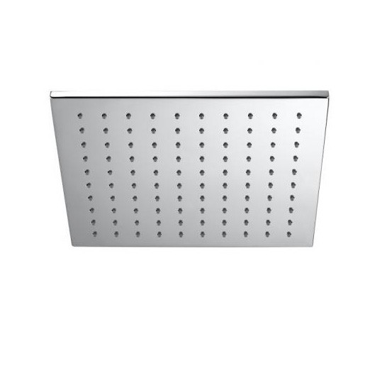 Kopfbrause flach 8 mm Messing,  400 x 400 mm