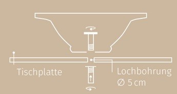 Bathurell WB130 Waschbecken