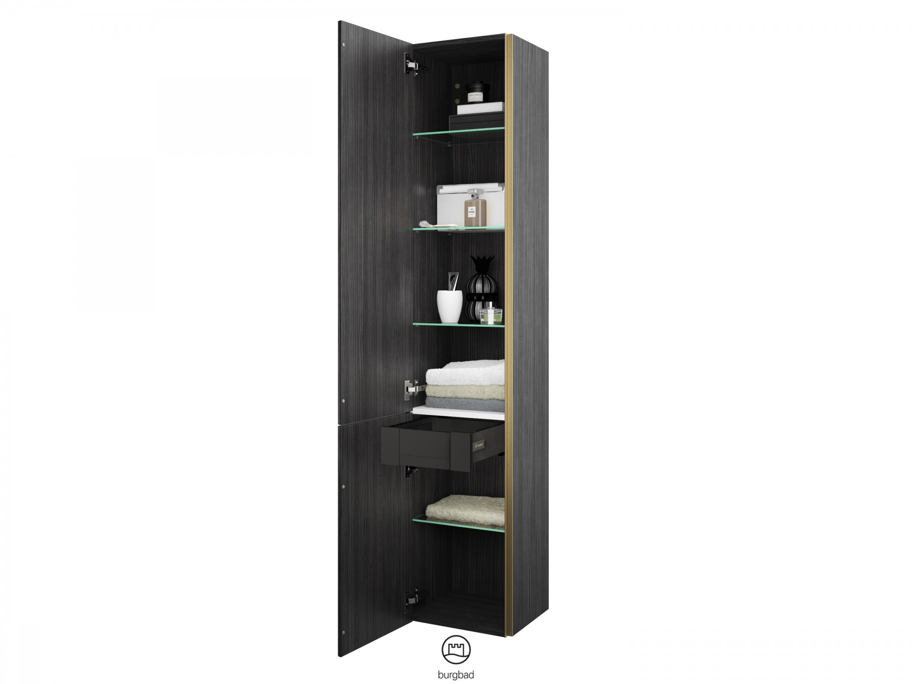 Burgbad Badu Hochschrank 350 (HSIF035)