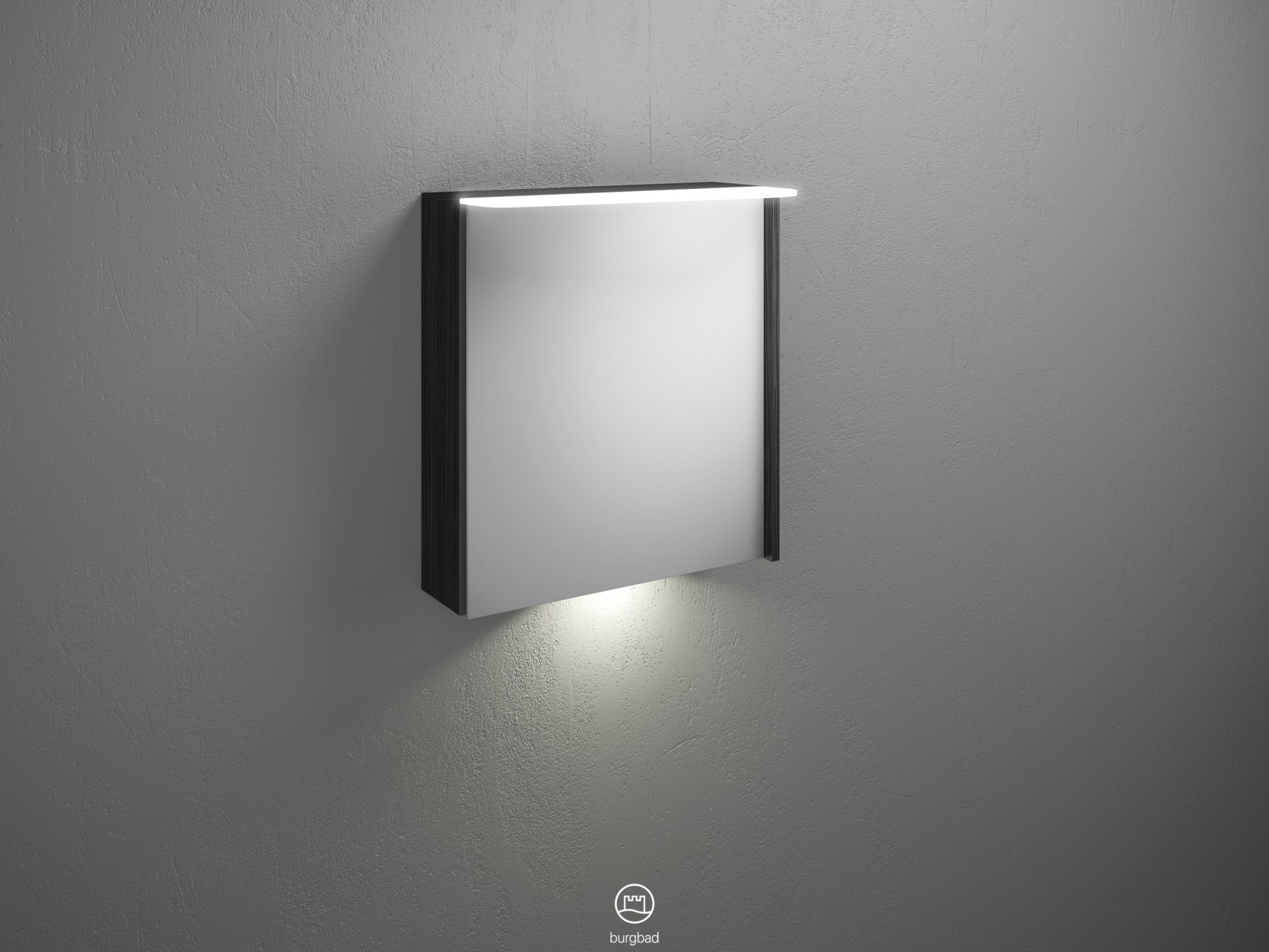 Burgbad Badu Spiegelschrank inkl. LED-Waschtischbeleuchtung, 5 W (SFUA060)