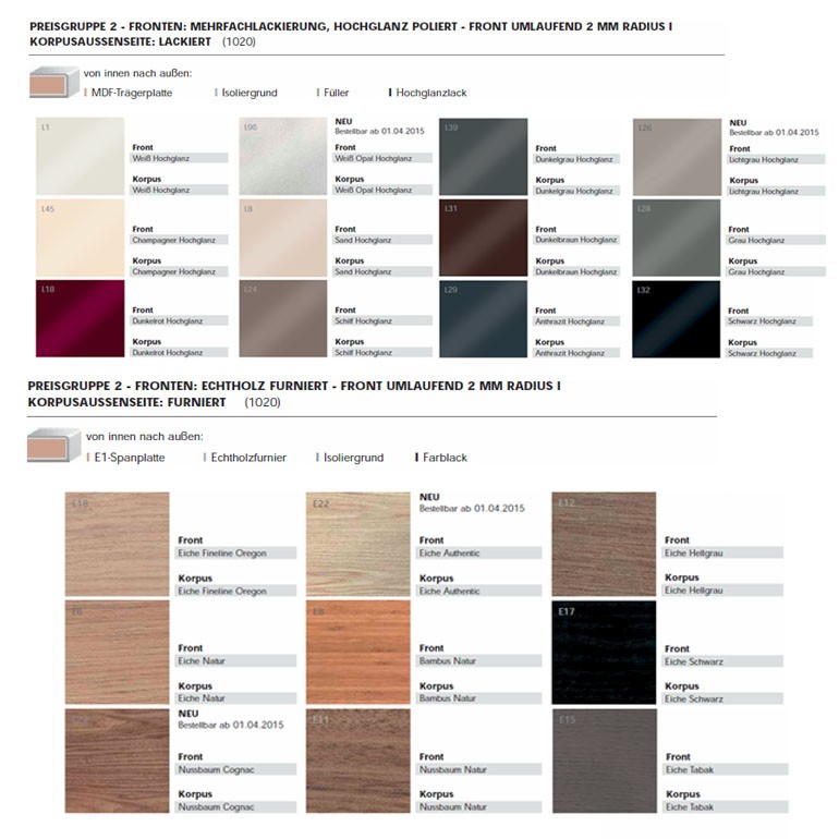 Burgbad Crono Mineralguss-Doppelwaschtisch+Unterschrank PG2  