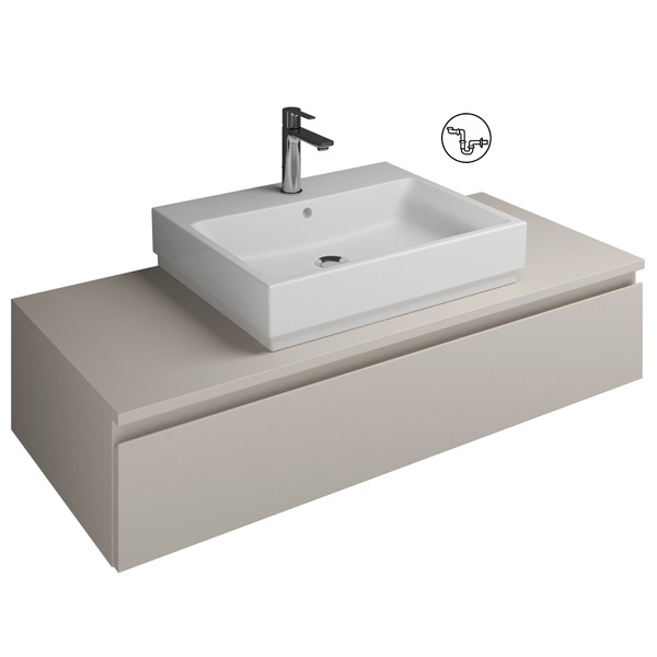 Burgbad Cube Waschtischunterschrank passend zu Grohe Cube(WWGN120)PG2