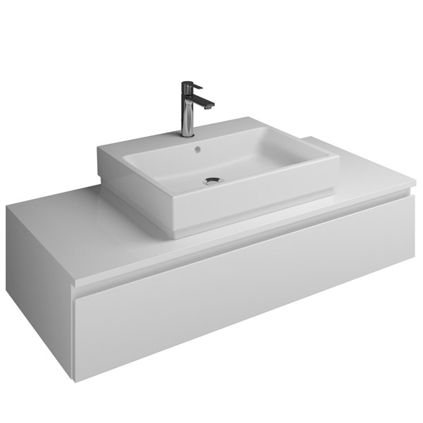 Burgbad Cube Waschtischunterschrank passend zu Grohe Cube(WWGN120)PG3