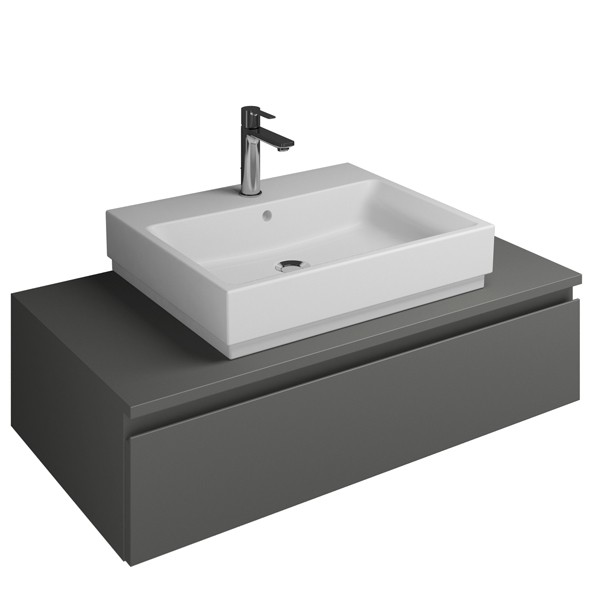 Burgbad Cube Waschtischunterschrank passend zu Grohe Cube(WWGO100)PG2