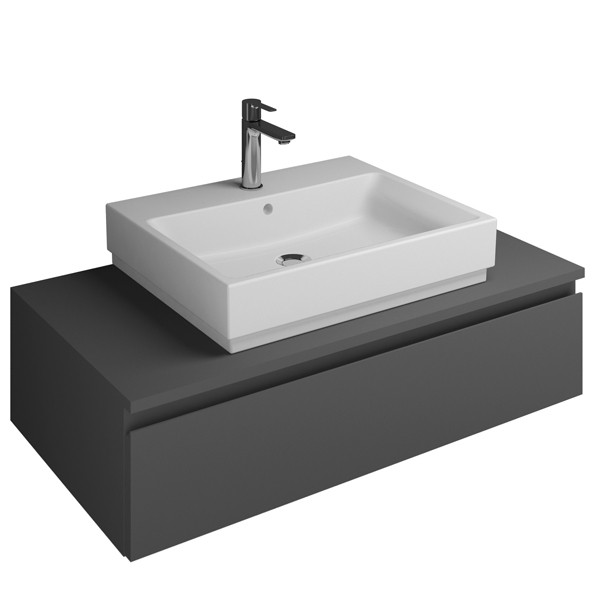 Burgbad Cube Waschtischunterschrank passend zu Grohe Cube(WWGO100)PG2