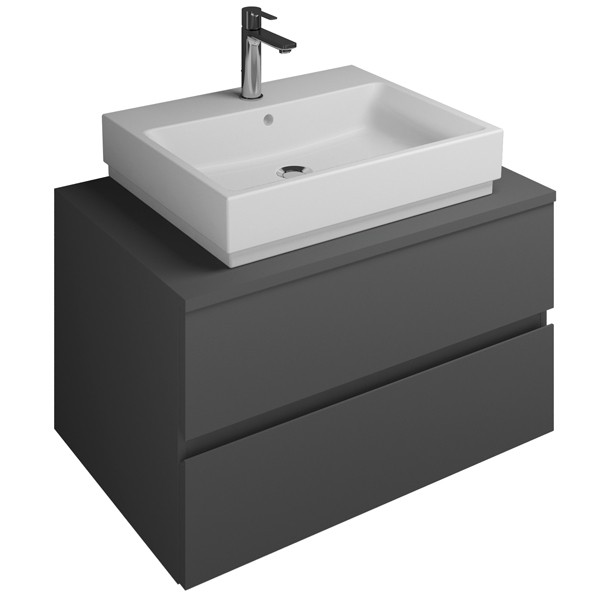 Burgbad Cube Waschtischunterschrank passend zu Grohe Cube (WWGP080)PG2