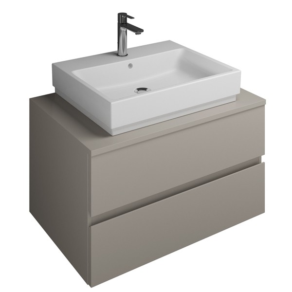 Burgbad Cube Waschtischunterschrank passend zu Grohe Cube(WWGP080)PG3