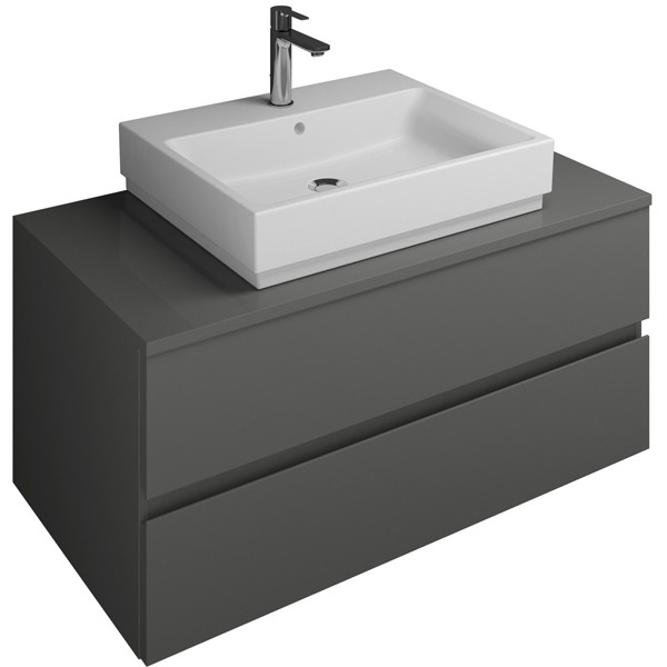 Burgbad Cube Waschtischunterschrank passend zu Grohe Cube (WWGP100)PG3