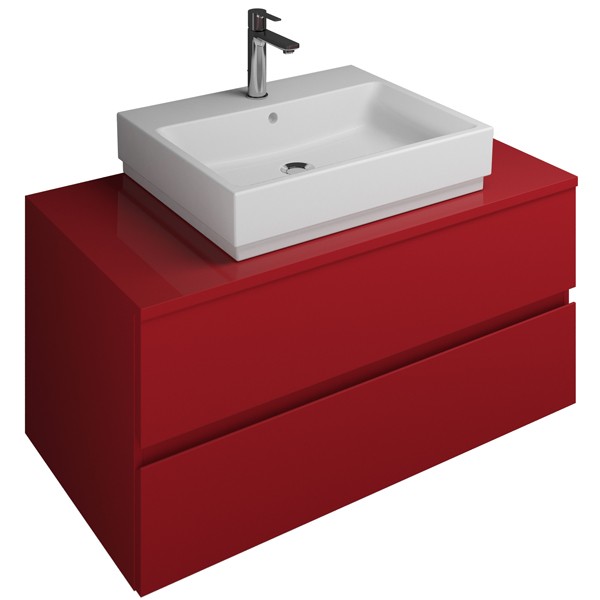 Burgbad Cube Waschtischunterschrank passend zu Grohe Cube (WWGP100)PG3