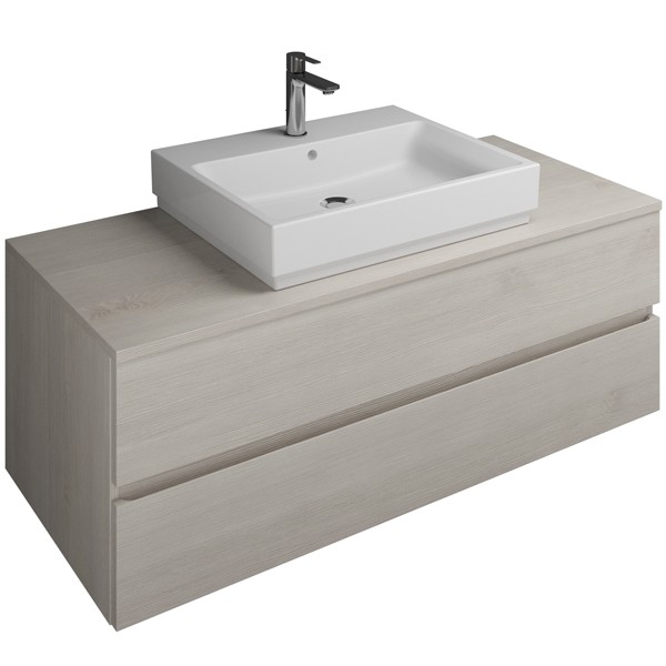 Burgbad Cube Waschtischunterschrank passend zu Grohe Cube(WWGP120)PG1