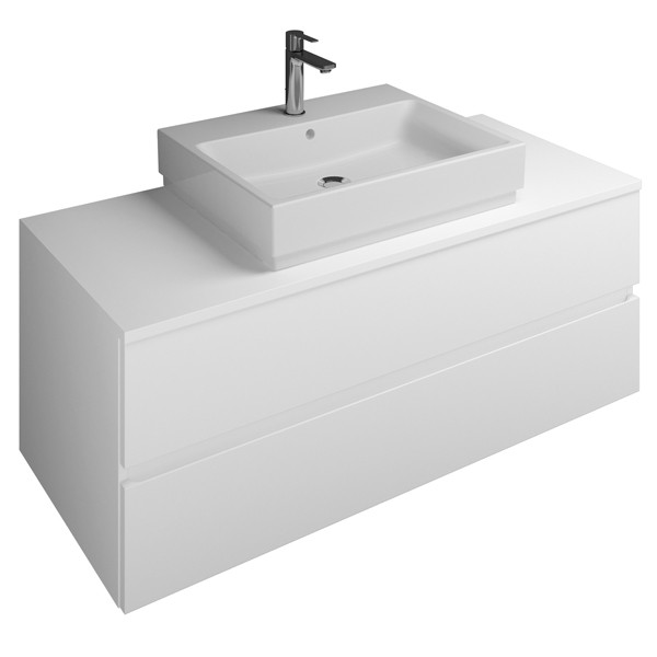 Burgbad Cube Waschtischunterschrank passend zu Grohe Cube(WWGP120)PG1