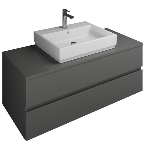 Burgbad Cube Waschtischunterschrank passend zu Grohe Cube (WWGP120)PG3