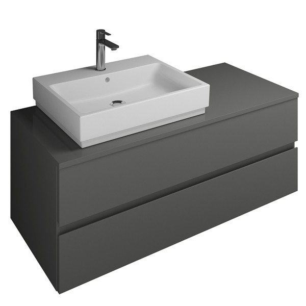 Burgbad Cube Waschtischunterschrank passend zu Grohe Cube(WWGP121)PG3