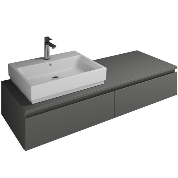 Burgbad Cube Waschtischunterschrank passend zu Grohe Cube(WWGR140)PG2