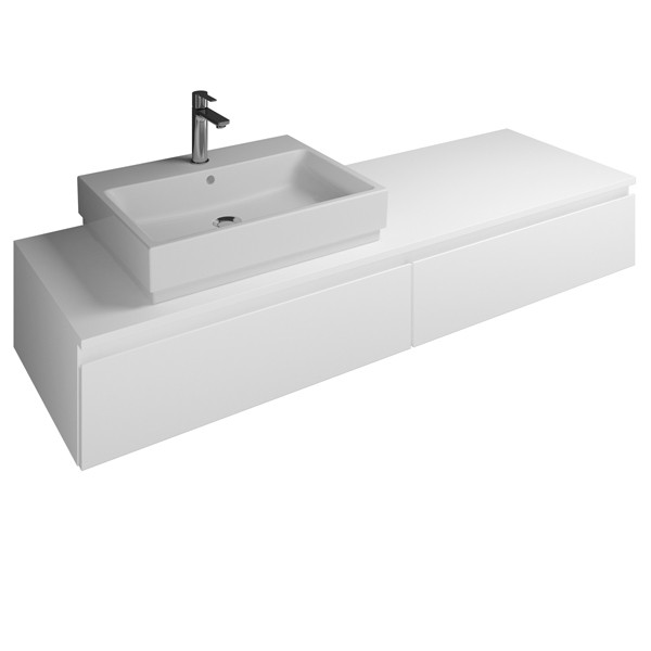 Burgbad Cube Waschtischunterschrank passend zu Grohe Cube(WWGR160)PG2