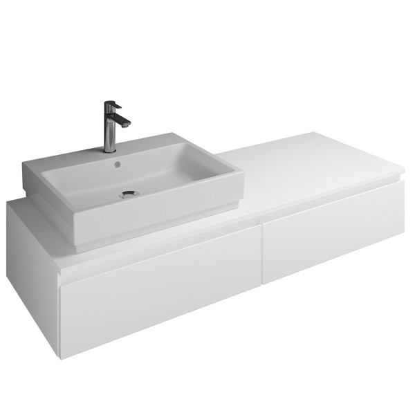 Burgbad Cube Waschtischunterschrank passend zu Grohe Cube(WWGS140)PG2