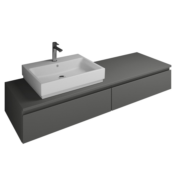 Burgbad Cube Waschtischunterschrank passend zu Grohe Cube(WWGS160)PG2