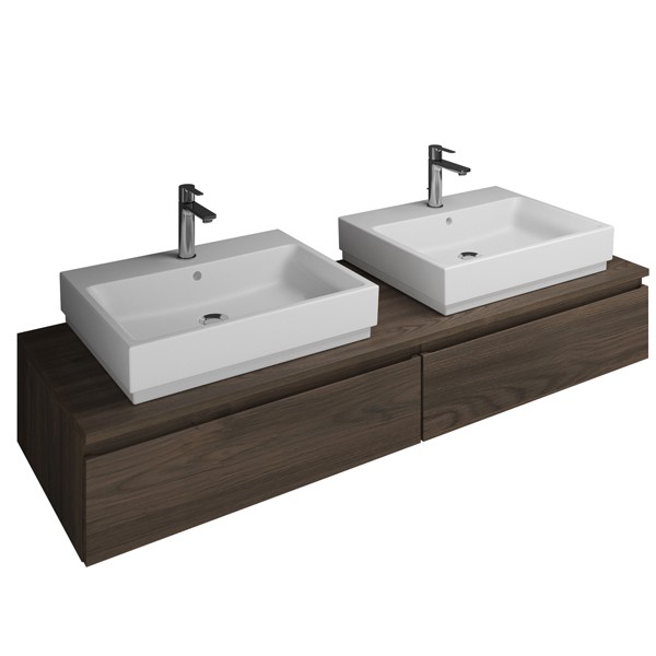 Burgbad Cube Waschtischunterschrank passend zu Grohe Cube(WWGS161)PG1