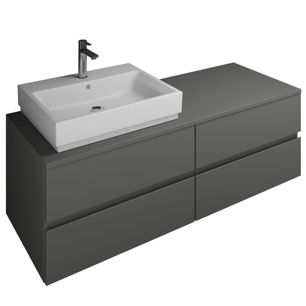 Burgbad Cube Waschtischunterschrank passend zu Grohe Cube(WWGT140)PG2