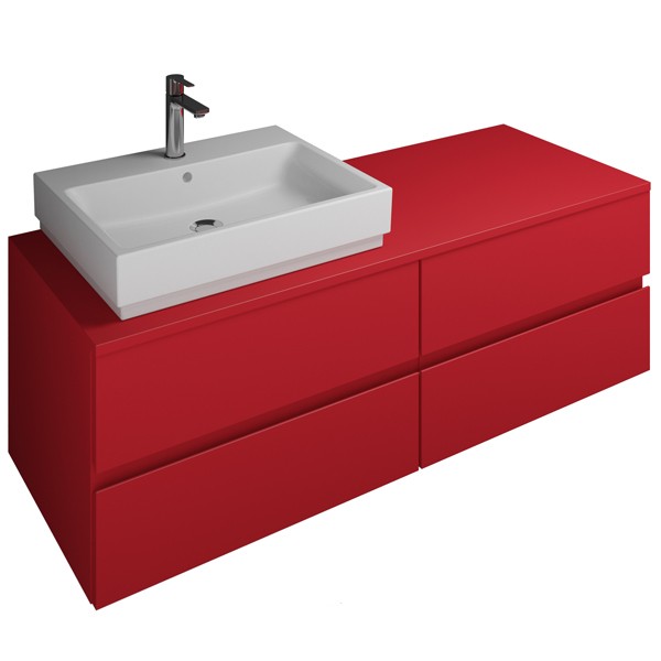 Burgbad Cube Waschtischunterschrank passend zu Grohe Cube(WWGT140)PG2
