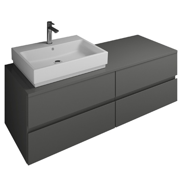 Burgbad Cube Waschtischunterschrank passend zu Grohe Cube(WWGU140)PG3