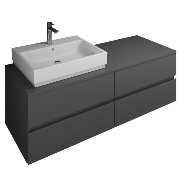Burgbad Cube Waschtischunterschrank passend zu Grohe Cube(WWGU140)PG3