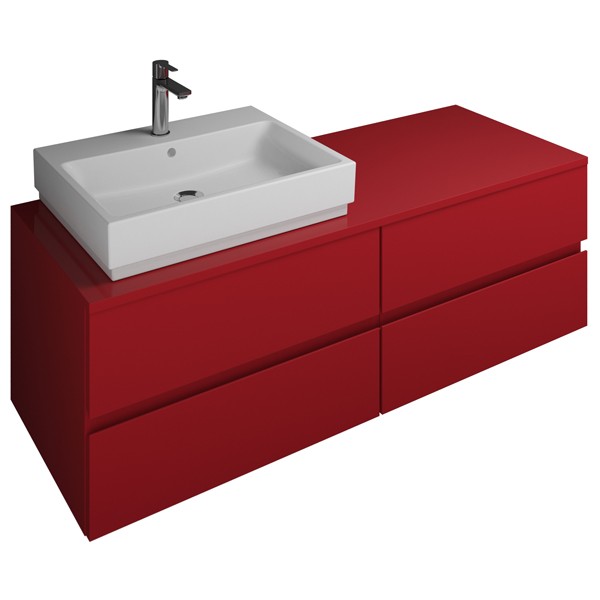 Burgbad Cube Waschtischunterschrank passend zu Grohe Cube(WWGU140)PG3