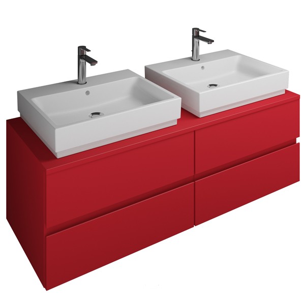 Burgbad Cube Waschtischunterschrank passend zu Grohe Cube(WWGU141)PG2