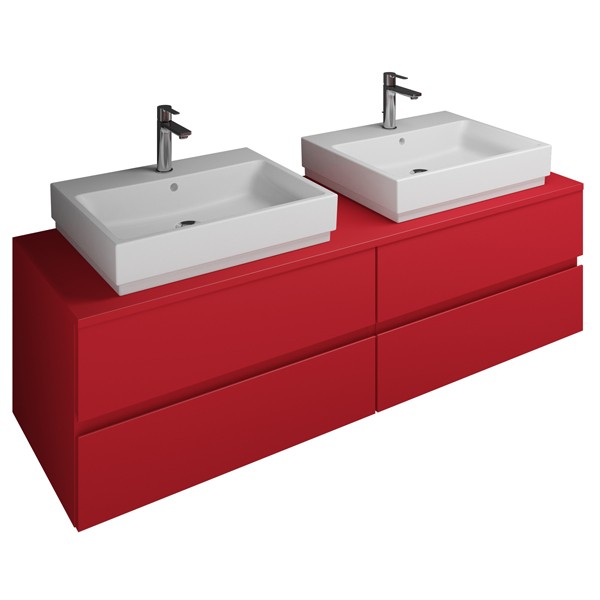 Burgbad Cube Waschtischunterschrank passend zu Grohe Cube(WWGU161)PG2