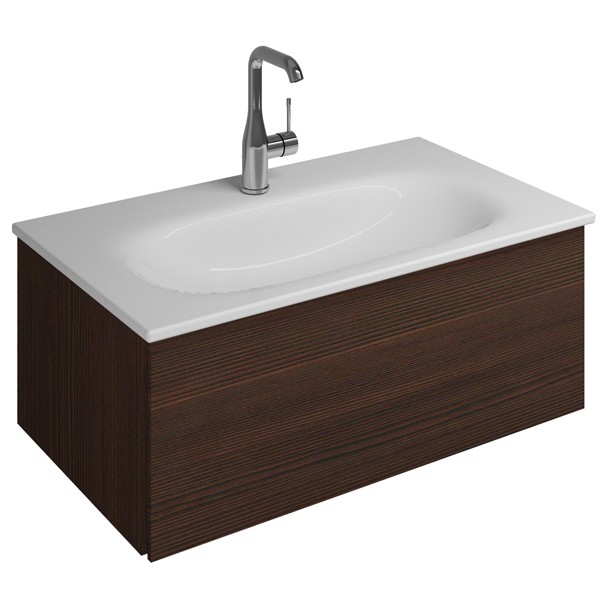Burgbad Essence Waschtischunterschrank passend zu Keramik-Waschtisch Grohe Essence (WWIJ07T)PG1