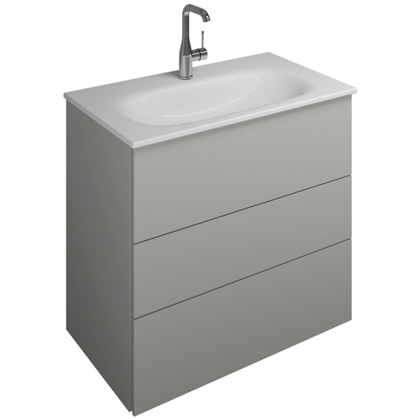 Burgbad Essence Waschtischunterschrank passend zu Keramik-Waschtisch Grohe Essence (WWIL07T)PG1