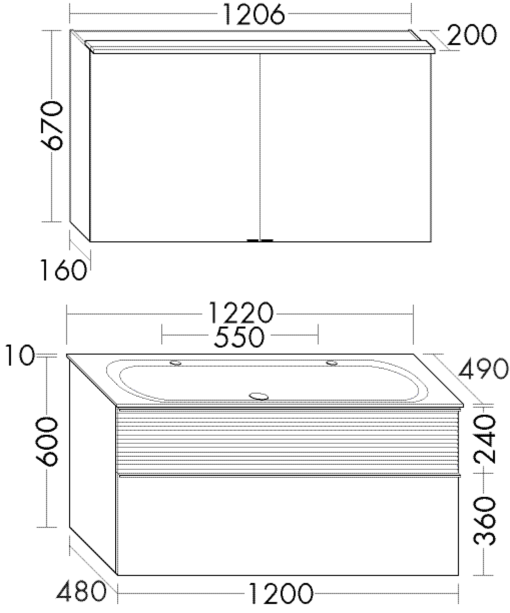 Burgbad Fiumo Set (SFXW122)