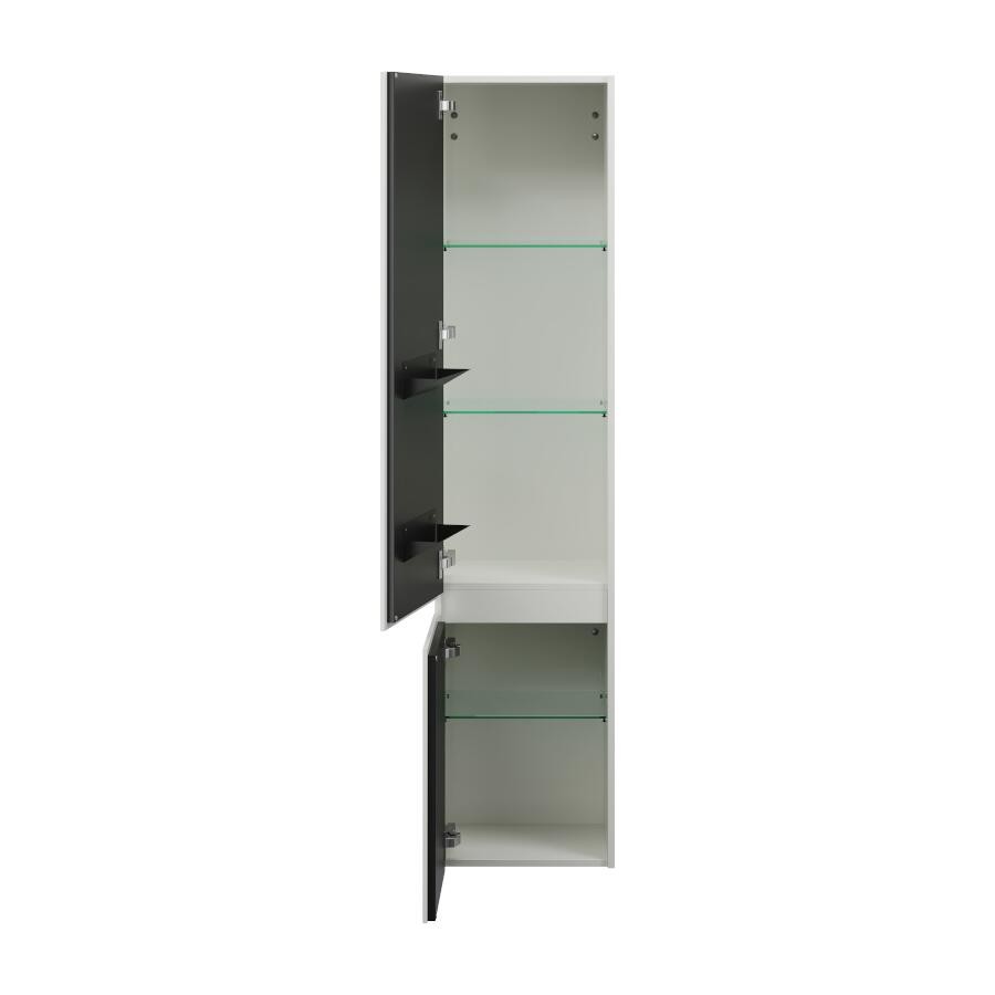 Burgbad Lin20 Hochschrank (HSPE040) PG2 Acrylfront/Mehrfachlackierung Matt