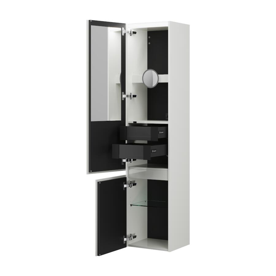 Burgbad Lin20 Hochschrank (HSPH040) PG3  Mehrfachlackierung HGL 