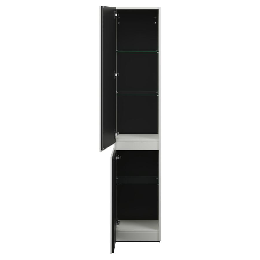 Burgbad Lin20 Hochschrank (HSPJ040) PG3 Mehrfachlackierung HGL
