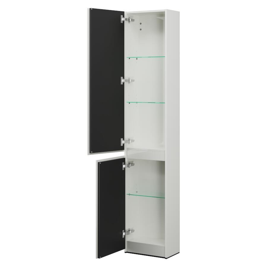 Burgbad Lin20 Hochschrank (HSPK040) PG2 Acrylfront/Mehrfachlackierung Matt