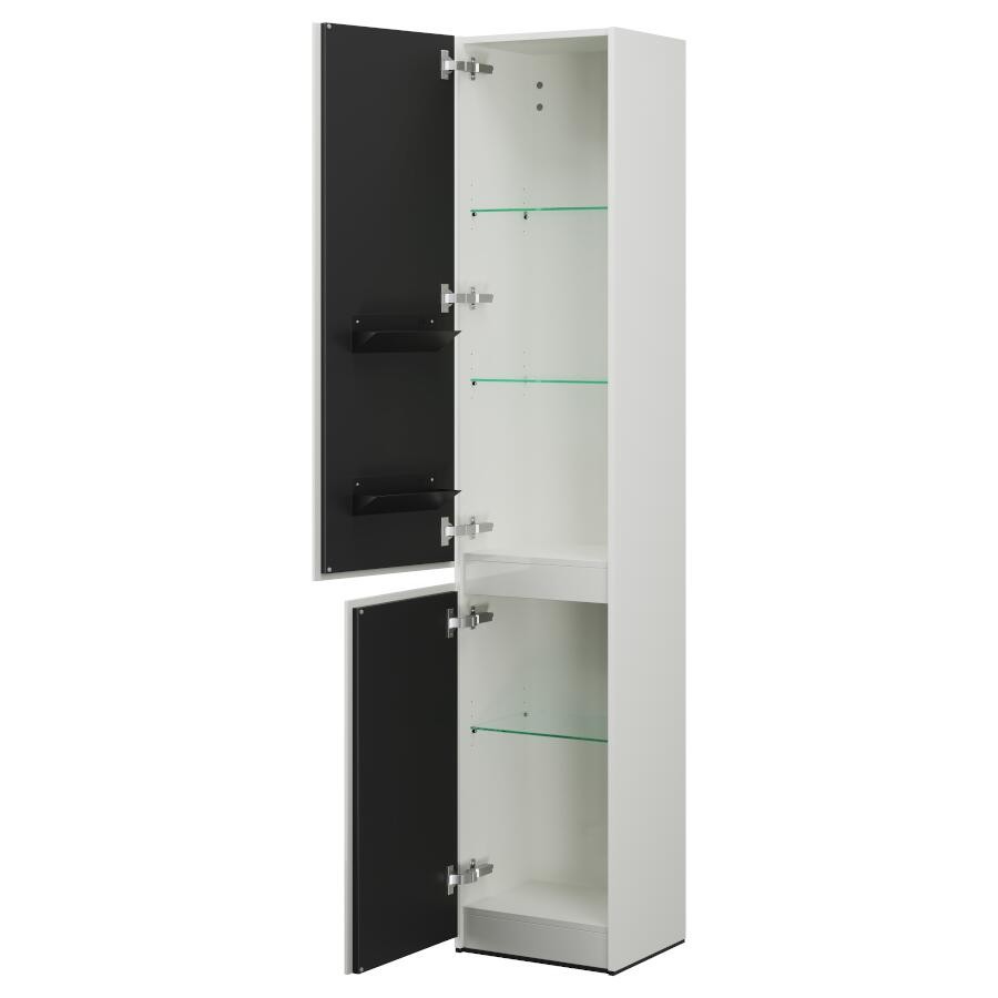 Burgbad Lin20 Hochschrank (HSPL040) PG2 Acrylfront/Mehrfachlackierung Matt