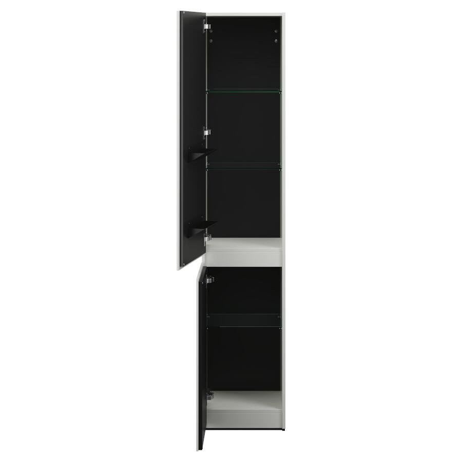 Burgbad Lin20 Hochschrank (HSPL040) PG3 Mehrfachlackierung HGL
