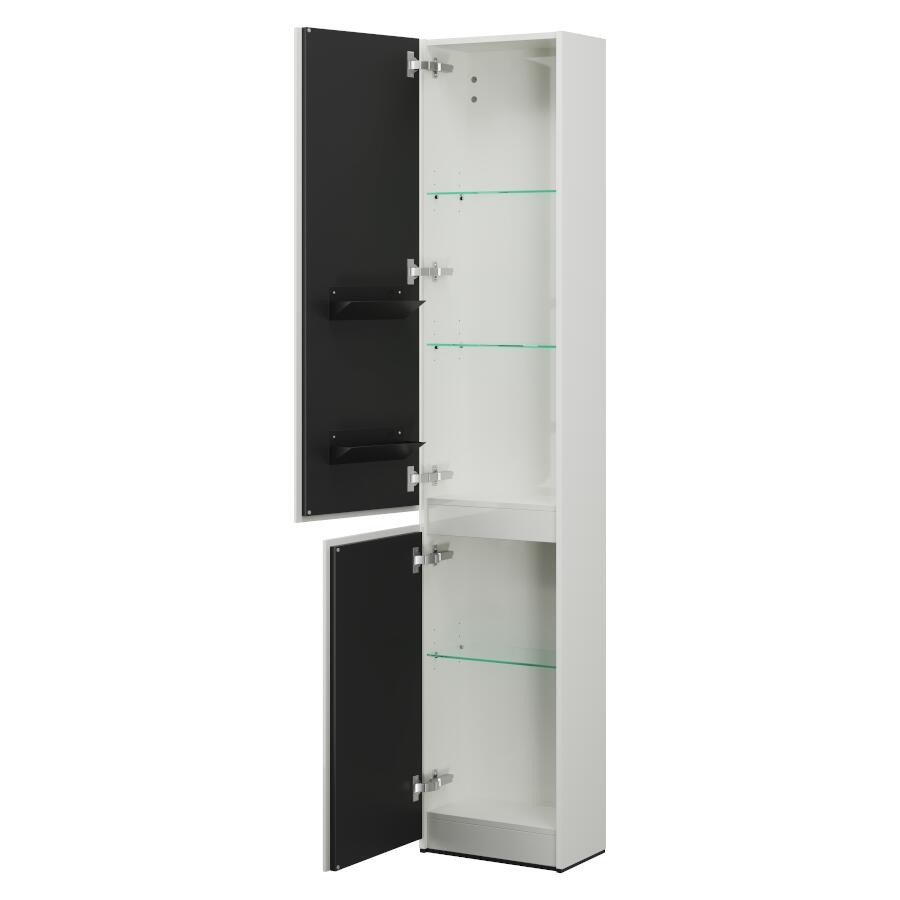 Burgbad Lin20 Hochschrank (HSPM040) PG2 Acrylfront/Mehrfachlackierung Matt