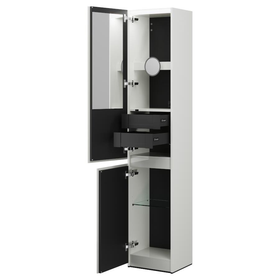 Burgbad Lin20 Hochschrank (HSPN040) PG3 Mehrfachlackierung HGL