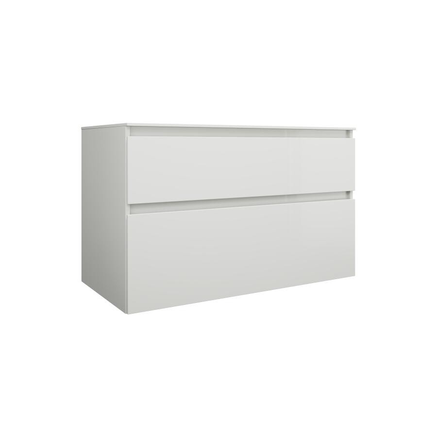 Burgbad Lin20 Waschtischunterschrank 100 (WWYI100) PG2 Acrylfront/Mehrfachlackierung Matt