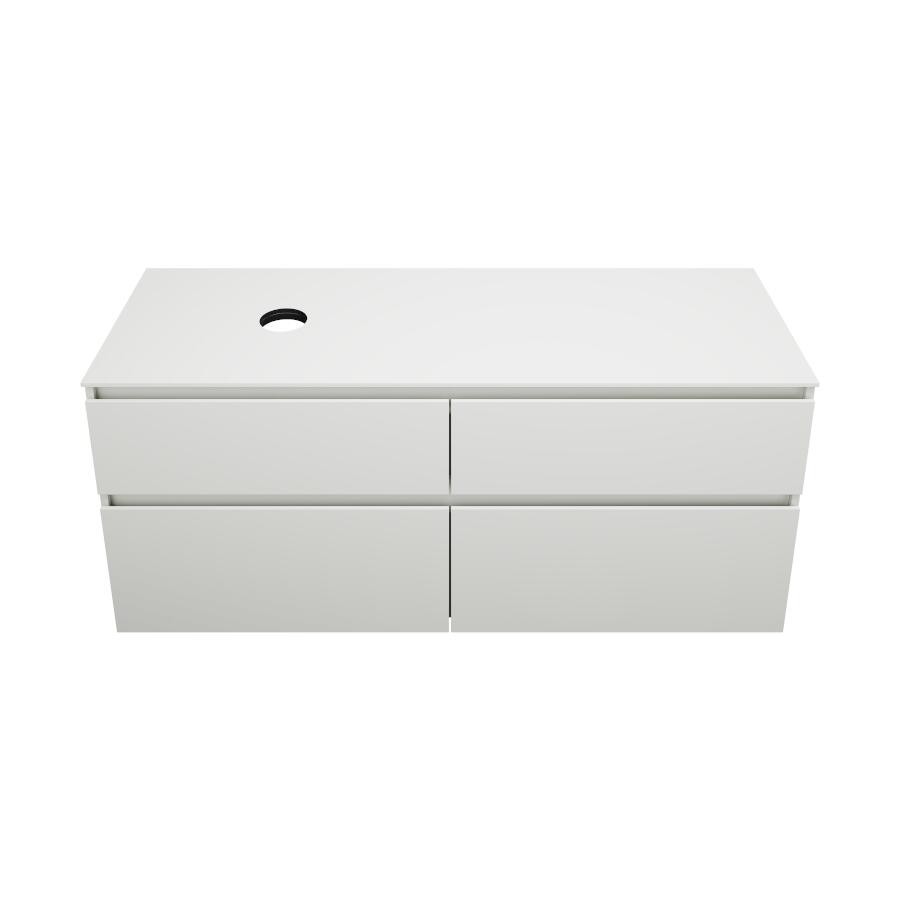 Burgbad Lin20 Waschtischunterschrank 140 (SGIF140) PG2 Acrylfront/Mehrfachlackierung Matt