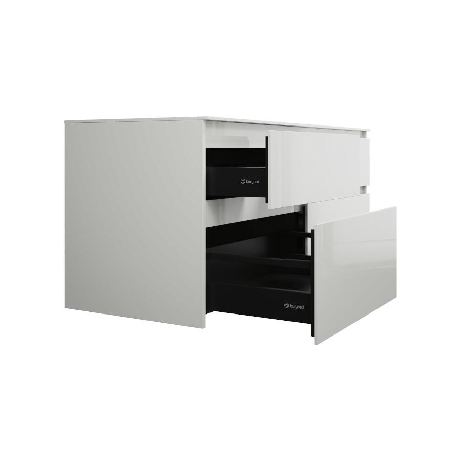 Burgbad Lin20 Waschtischunterschrank 140 (SGRC140) PG2 Acrylfront/Mehrfachlackierung Matt