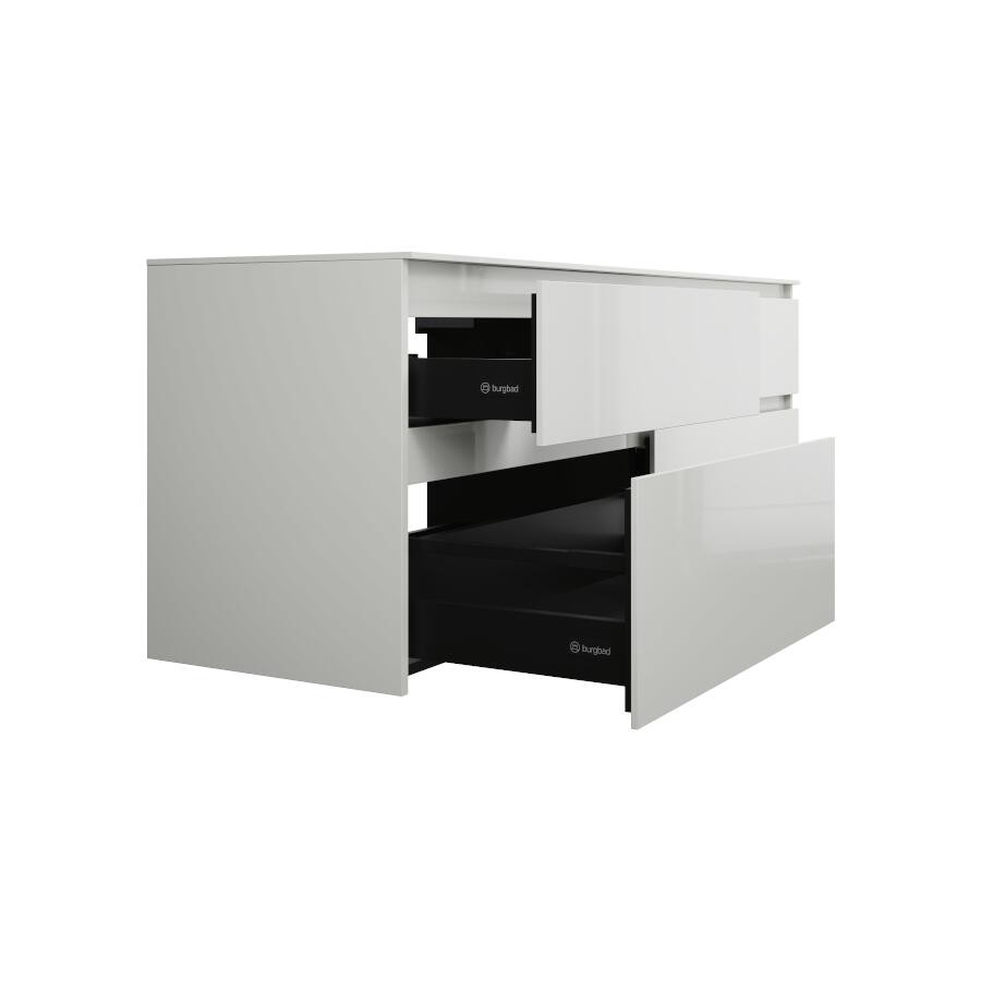 Burgbad Lin20 Waschtischunterschrank 160 (SGIF160) PG2 Acrylfront/Mehrfachlackierung Matt