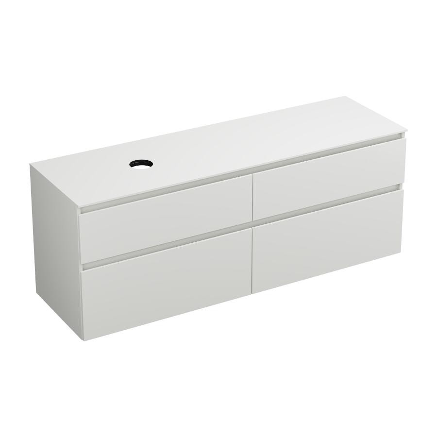 Burgbad Lin20 Waschtischunterschrank 160 (SGIF160) PG2 Acrylfront/Mehrfachlackierung Matt