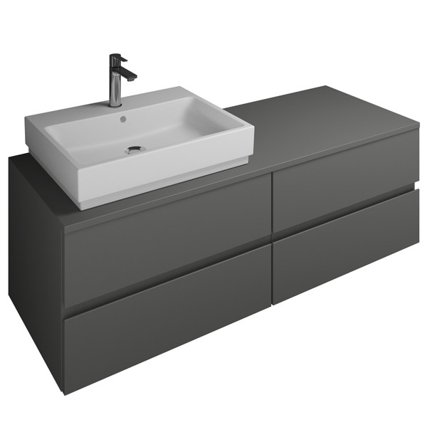 Burgbad Waschtischunterschrank passend zu Grohe Cube(WWGU140)PG2