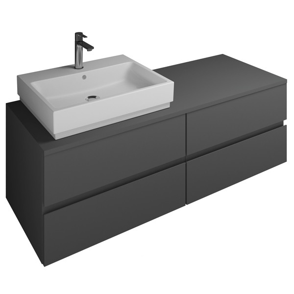 Burgbad Waschtischunterschrank passend zu Grohe Cube(WWGU140)PG2